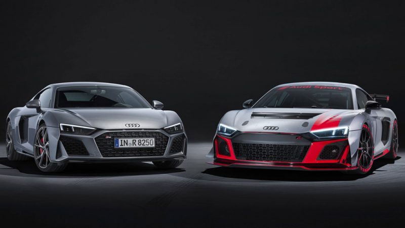 Ultieme fun: Audi R8 V10 RWD en R8 LMS GT4