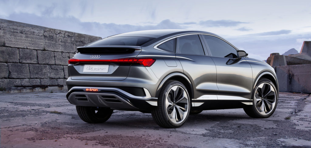 Audi Q4 Sportback e-tron concept blikt vooruit op morgen ...