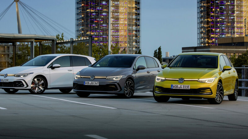 Nieuwe Volkswagen Golf populairste auto in Europa.