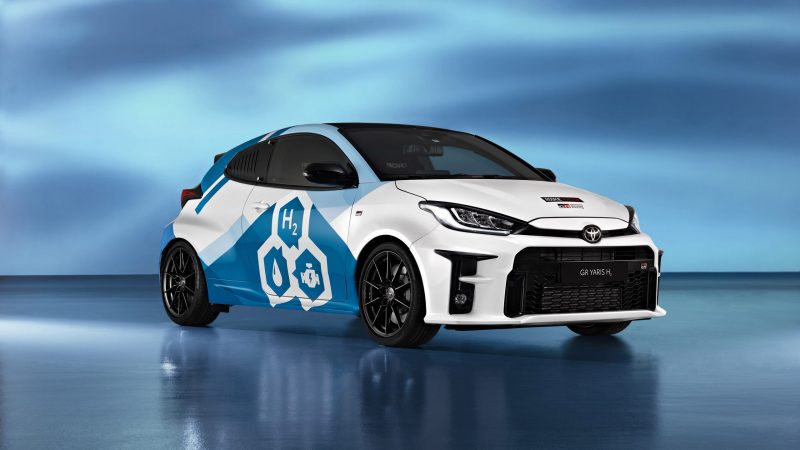 Toyota toont experimentele waterstof-aangedreven GR Yaris